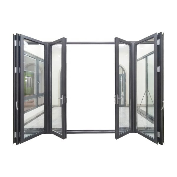 Model 4: Sliding folding door design with delicate lines and elegant colors